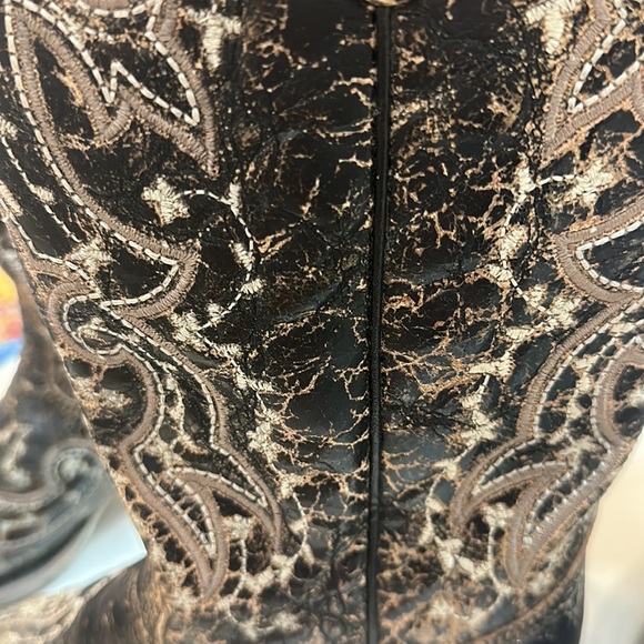 Ladies Leather western boots - Picture 6 of 8